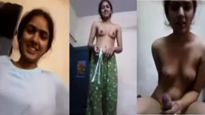 Beautiful Village 19yr Teen girl gives nude handjob to bf