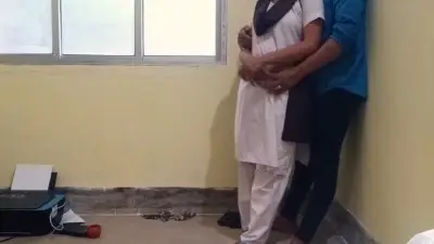 Tuition master enjoy having sex with college girl in evening time