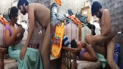 Coimbatore Maid Aunty fucks with house owner son