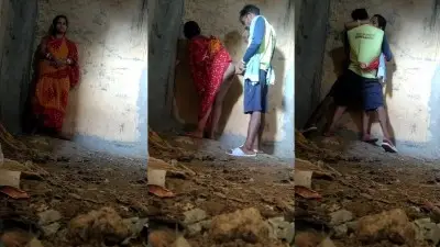Salem Building mason workers quick saree fucking sex capture