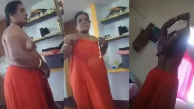 Vellore village aunty expose nude mulai with sex speech